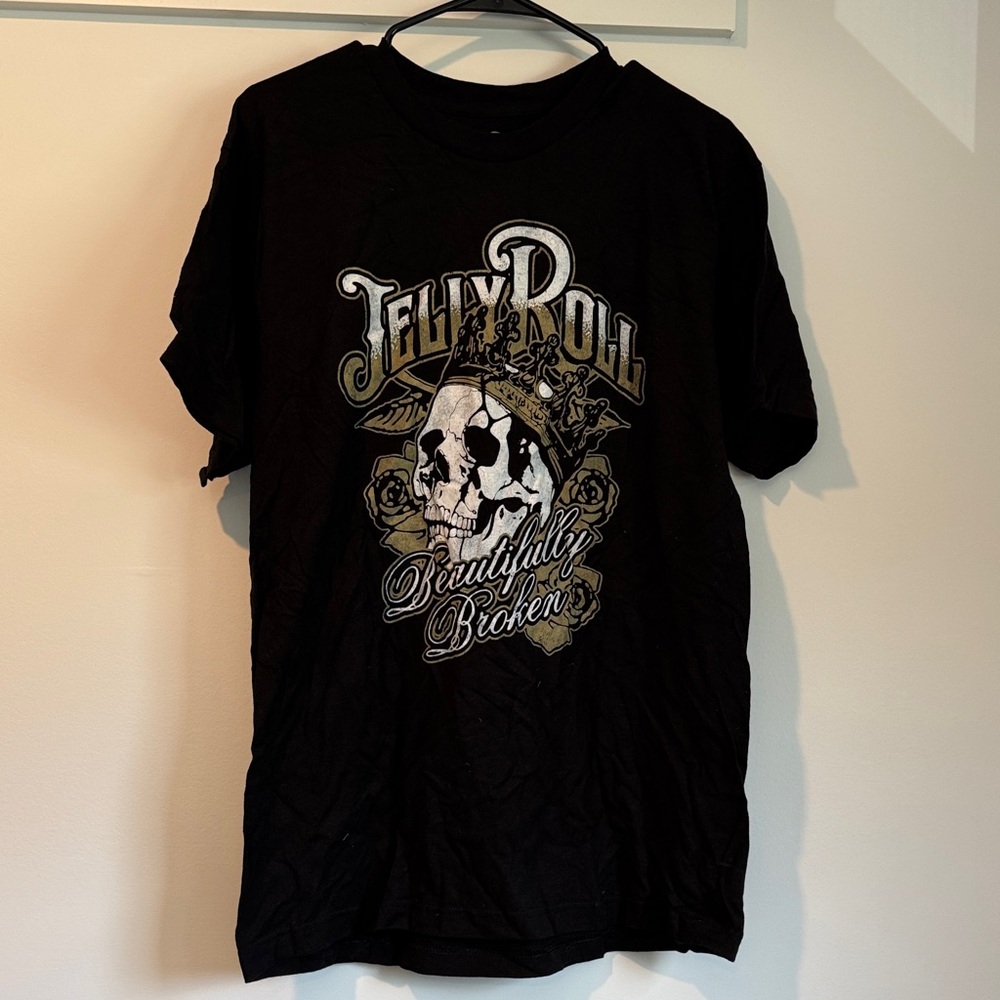 Jelly Roll Black Graphic Tee NWOT